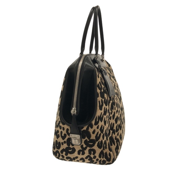 Louis Vuitton North South Leopard Leather Handbag Automne Hiver - Picture 2 of 14